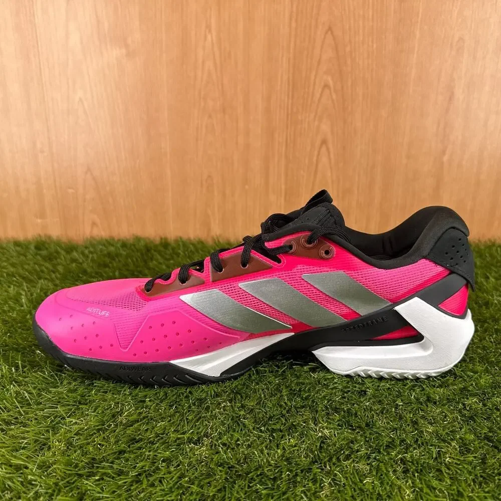 adidas Adizero Ubersonic 5 Lucid Pink Tennis Shoes JQ2901 Men's Size 13